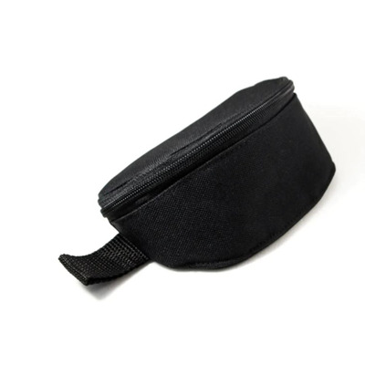 Поясний чохол для окулярів чорний з м’якою підкладкою Зображення