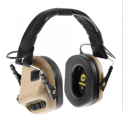 Наушники Earmor M31 MOD3 Tan активные для стрельбы Изображение