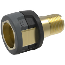 Адаптер Karcher EASY!Lock ⇄ M18x1.5, до 300 бар, чорний Зображення