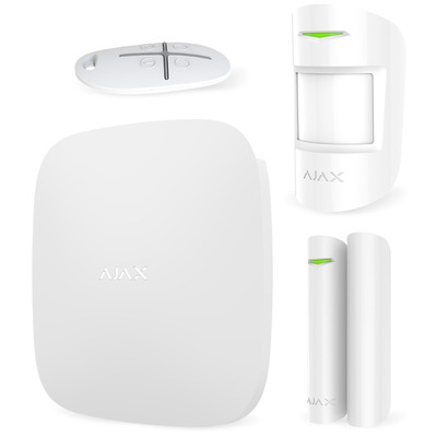 Комплект бездротової сигналізації Ajax StarterKit Hub MotionProtect Зображення