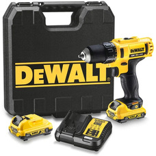 Аккумуляторная дрель-шуруповерт DeWALT DCD710D2, легкий, мощный и удобный для бытовых и профессиональных задач Изображение