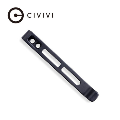 Аксесуар для ножа Civivi CA-06A-V1, сталева кліпса без гвинтів, 50x6.8 мм Зображення