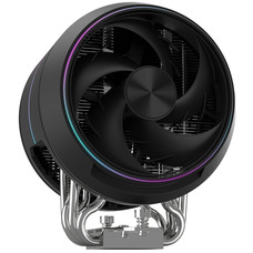 Активный кулер для процессора Zalman ZET5BLACK, 200W, ARGB, черный Изображение