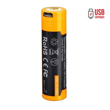 Акумулятор Fenix ARB-L18-3500U 18650 Li-Ion 3500 мАг з USB-зарядкою Зображення
