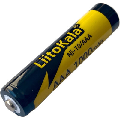 Акумулятор LiitoKala Ni-10/AAA 1.2В NiMH LSD 1000mAh Зображення