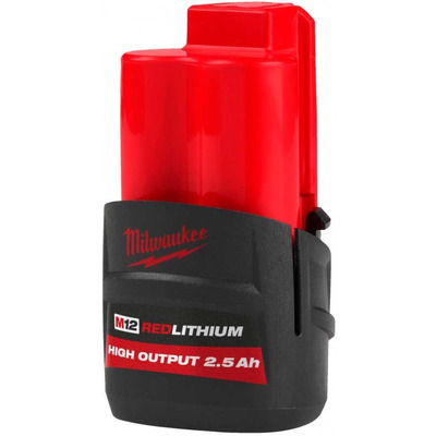 Аккумулятор Milwaukee Redlithium M12 High Output 12В 2,5А·ч, 0,2кг Изображение