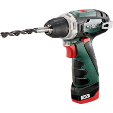 Акумуляторний дриль-шурупокрут Metabo BS 12 12В 2.0А·год 34Нм LED сумка Зображення