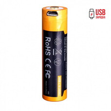 Акумулятор Fenix ARB-L18-2600U Li-Ion 18650 2600 мАг micro-USB Зображення