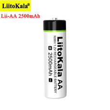 Акумулятор LiitoKala AA 2500 мАг 1.2V Ni-Mh, типорозмір AA Зображення