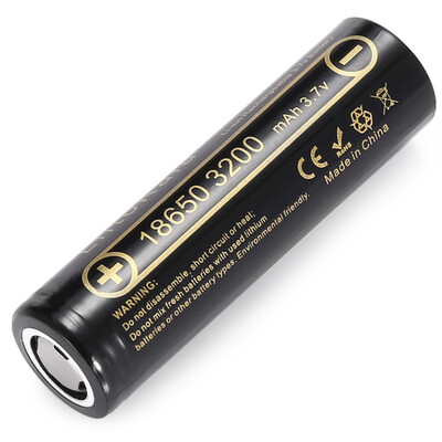 Акумулятор LiitoKala Lii-32A 18650 3200 мАг Li-Ion із клапаном захисту Зображення