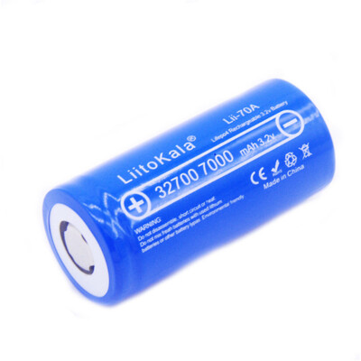 Акумулятор LiitoKala Lii-70A 32700 7000 мАг LiFePO4 3.2В Зображення