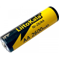 Акумулятор LiitoKala Ni-26/AA NiMH 1.2V 2600mAh LSD Зображення