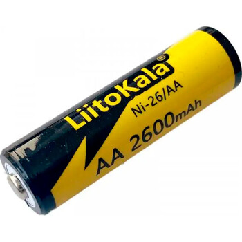 Акумулятор LiitoKala Ni-26/AA NiMH 1.2V 2600mAh LSD Зображення