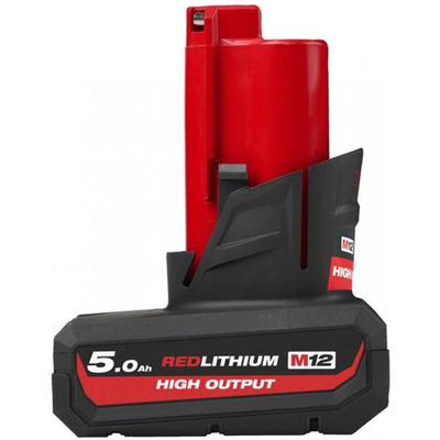 Акумулятор Milwaukee Redlithium High Output M12 12В 5А·год Li-Ion Зображення