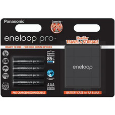 Акумулятор Panasonic Eneloop Pro AAA 930 мАг NiMH 4 шт з кейсом Зображення
