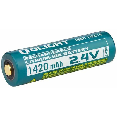 Аккумуляторная батарея Olight ORBC-145C14 1420 мАч USB-C для фонарей Изображение