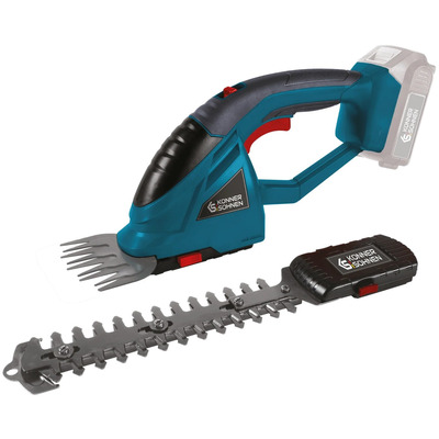 Акумуляторні садові ножиці Könner & Söhnen KS SHT-20V, леза 19.9 см, 1.6 кг, сині Зображення