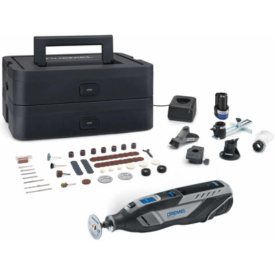 Акумуляторний гравер-шліфмашина Dremel 8250-5/65 12 В 0.59 кг комплект 65 аксесуарів Зображення