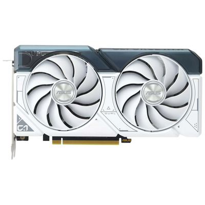 Видеокарта ASUS Dual GeForce RTX 4060 8 ГБ GDDR6 EVO White 2,5‑слотная Изображение