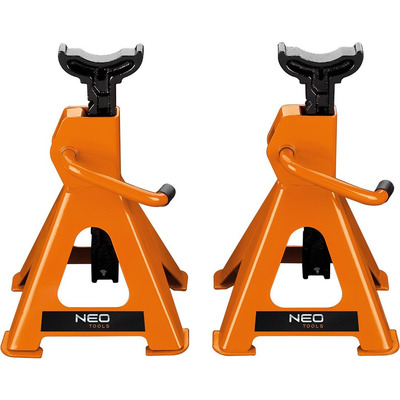 Автомобільні підставки Neo Tools 11-751, 2 тонни, 278-423 мм, комплект 2 шт. Зображення