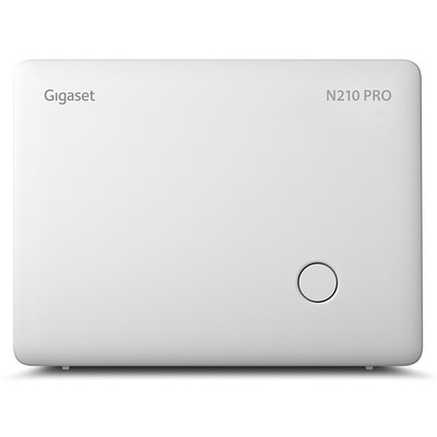 Базова станція Gigaset N210 PRO DECT, 6 трубок, 2 дзвінки, біла Зображення