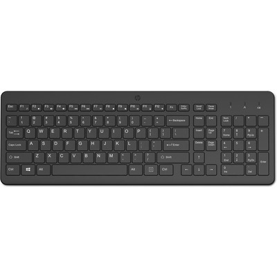 Бездротова мембранна клавіатура HP 220 104 клавіші EN/UK чорна Зображення