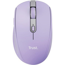 Беспроводная мышь Trust Ozaa Compact Multi-Device, фиолетовая, Bluetooth/2.4 ГГц, 3200 dpi Изображение