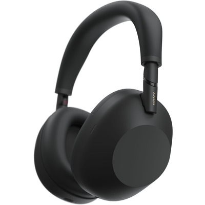 Беспроводные наушники Sony WH-1000XM6 с шумоподавлением, 30 часов, черные Изображение