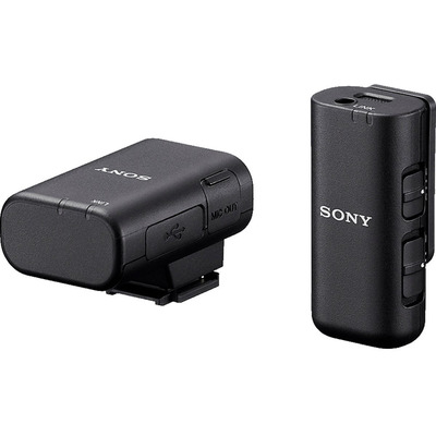Беспроводной микрофон Sony ECM-W3S для видеокамер, Bluetooth, 150 м, черный Изображение