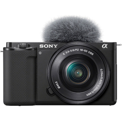 Беззеркальная камера Sony Alpha ZV-E10 kit 16-50mm черная, 24.2 Мп APS-C, 4K, Wi-Fi Изображение