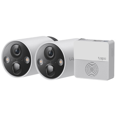 Беспроводная система видеонаблюдения TP-Link Tapo C420 S2, 2K QHD, 2 камеры, ночное видение Изображение