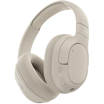 Бездротові навушники Belkin Soundform Isolate пісочний, ANC, 60 годин Зображення