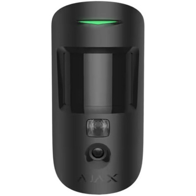 Бездротовий датчик руху з камерою Ajax HDR MotionCam PhOD, Jeweller, чорний Зображення