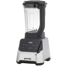 Блендер стационарный Gorenje BP1500DE 1500 Вт, чаша из тритана 2 л, 7 программ, черный с серебристым Изображение