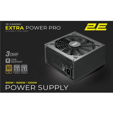 Блок питания 2E Gaming Extra Power Pro ATX3.1 GEN5.0 1200W 80 Plus Gold модульный Изображение