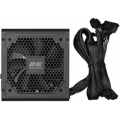 Блок живлення 2E Gaming Solid Power Pro ATX3.1 GEN5.0 650Вт 80 Plus Bronze, напів модульний, 120мм вентилятор Зображення