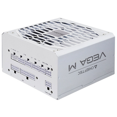 Блок живлення Chieftec Vega M 850W, модульний, 80 Plus Gold, білий Зображення
