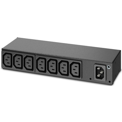 БРЖ APC Rack PDU Basic 0U/1U, 8 розеток C13, монтаж 1U, 15А, 100-240В, черный Изображение