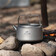 Чайник титановий Naturehike NH21CJ007 1 л легкий зі складною ручкою Зображення