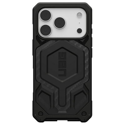 Чохол для телефону UAG Monarch Pro MagSafe для iPhone 17 Pro, чорний, 5-шарова конструкція Чохол для телефону UAG Monarch Pro MagSafe для iPhone 17 Pro, чорний, 5-шарова конструкція Зображення