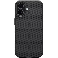 Чохол для iPhone 17 Spigen Liquid Air чорний матовий, TPU, Air Cushion Зображення