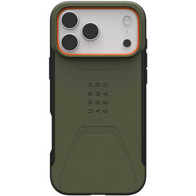 Чехол для телефона UAG Civilian MagSafe для iPhone 17 Pro Max оливковый Изображение