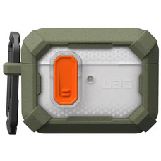 Чохол для AirPods Pro (Gen 3, 2025) UAG Plasma оливковий, полікарбонат/TPU, військовий стандарт Зображення