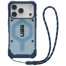 Чохол для iPhone 17 Pro UAG Pathfinder Clear MagSafe з ремінцем, синій Зображення