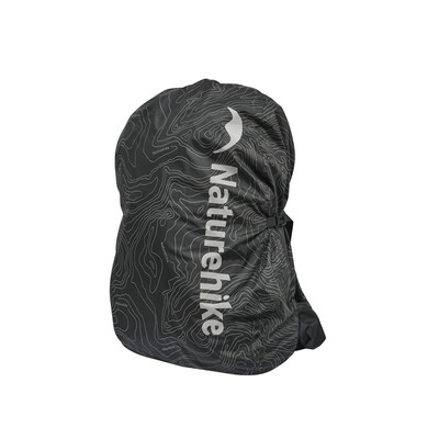 Чохол для рюкзака Naturehike CNK2450PJ010 M чорний водостійкий Зображення