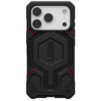 Чохол для телефону UAG Monarch Pro MagSafe Kevlar Black для iPhone 17 Pro, чорний, 5 рівнів захисту Зображення