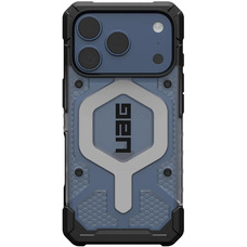 Чехол для телефона UAG Pathfinder Clear MagSafe для iPhone 17 Pro, прозрачный/серебристый, защита MIL STD 810G Изображение