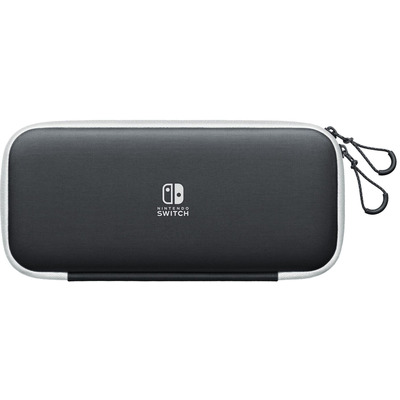 Чохол Nintendo Switch Carrying Case з плівкою, органайзер, для OLED Зображення
