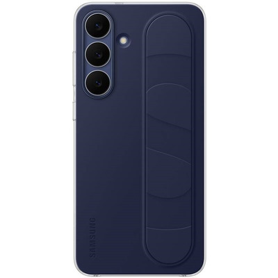 Чохол Samsung Standing Grip Case для Galaxy S25 FE, силікон, темний синій Зображення