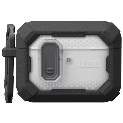 Чехол UAG Plasma для AirPods Pro (Gen 3, 2025), черный, усиленная защита MIL-STD-810G Изображение